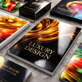 Van glans tot glamour: Ontdekking van gegoten gelaagd papier in druk