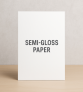 Halfglanzend papier